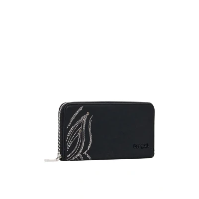 Image of Desigual Goodall Fiona Wallet, Women&#039;s, Size: ONE, Schwarz