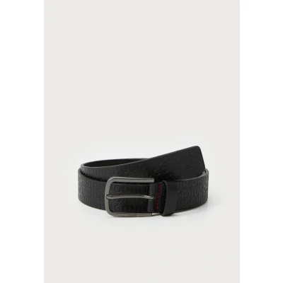 Image of HUGO Gurth Belt, Men&#039;s, Size: 32, Black
