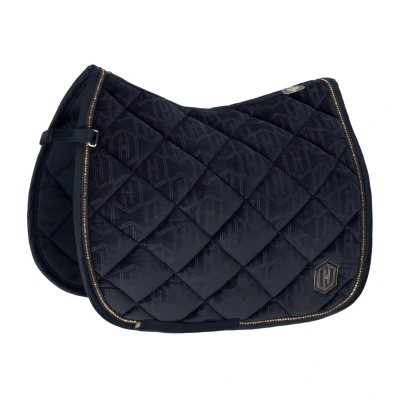 Image of Eskadron SS&#039;22 Heritage Navy Velvet Crystal saddle pad