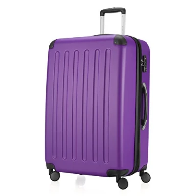 Image of Hauptstadtkoffer Spree Luggage Suitcase Hardside Spinner Trolley Expandable, Purple, 75 cm, Hand