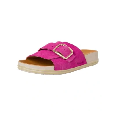 Image of Tamaris Mules, Women&#039;s, Size: 5, Fuxia Leather