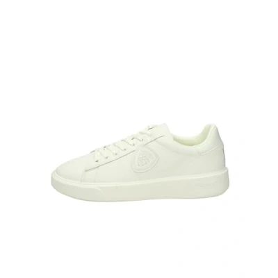 Image of Blauer S5buck01 Men&#039;s Leather Lace Up Sneakers, White, 44 EU