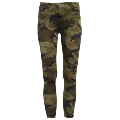 Image of Urban Classics Ladies CAMO Leggings Trousers wood, Women&#039;s, Size: XS, Wood