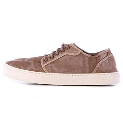 Image of Natural World OLD Narciso Trainers, Men&#039;s, Size: 9, Beige Cotton