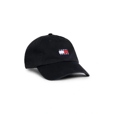 Image of Tommy Jeans Heritage Unisex Cap, Size: One Size, Black