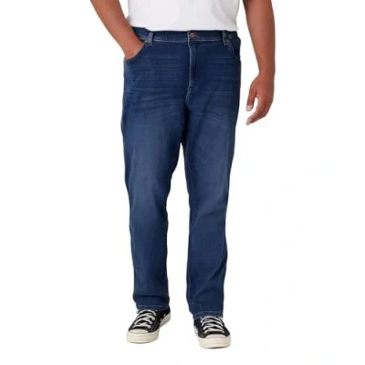 Image of Wrangler Texas Slim fit jeans darkblue denim, Men&#039;s, Size: 31x30, Dark blue denim