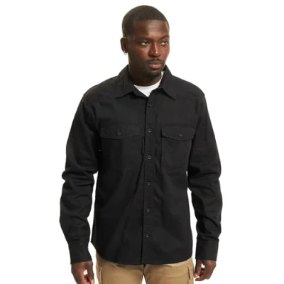 Image of Brandit Check Shirt, Men&#039;s, Size: 6XL, Black