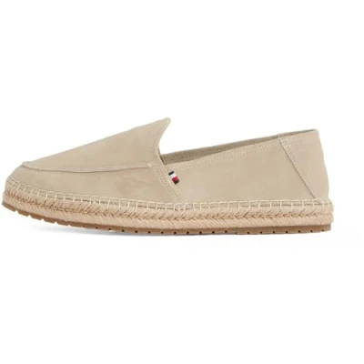Image of Tommy Hilfiger Espadrilles, Men&#039;s, Size: 7, Beige Suede