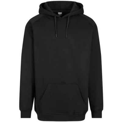 Image of Urban Classics TALL Hoodie, Men&#039;s, Size: Large, Black