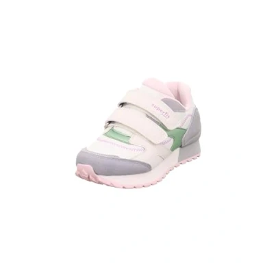 Image of Superfit DASH Trainers for kids, Size: 12.5K, Weiß/rosa leather and imitation