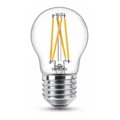 Image of Philips Lighting LED Classic Candle and Brightness, P45 E27, Dimmable Warm White Light, 40W