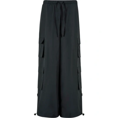 Image of Urban Classics Women&#039;s Ladies Ripstop Double Cargo Pants, Black, S