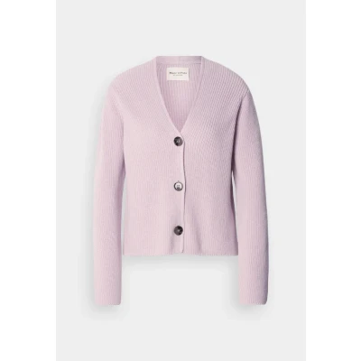 Image of Marc O&#039;Polo Cardigan Longsleeve V NECK Cardigan, Women&#039;s, Size: XS, Pale lilac