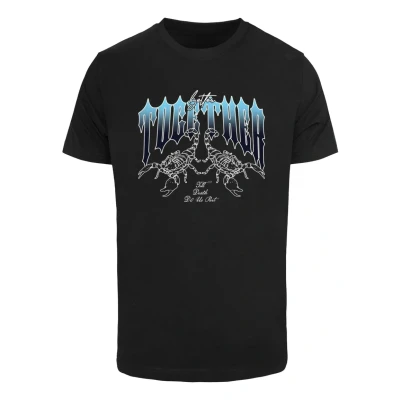 Image of Mister Tee Better Together Scorpion Print Tshirt, Men&#039;s, Size: XXL, Black