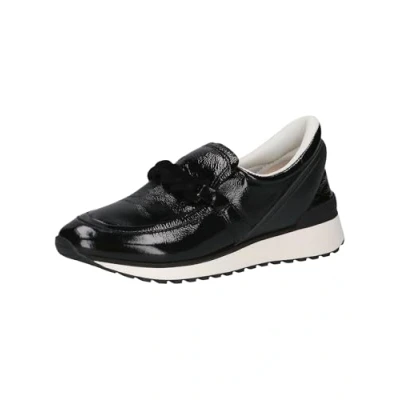 Image of Caprice Slipons, Women&#039;s, Size: 6.5, Black naplak leather and imitation