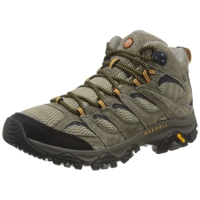 Image of Merrell MOAB 3 MID GORE TEX Hiking shoes, Men&#039;s, Size: 8.5, Pecan Leather and textile