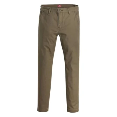 Image of Levi&#039;s Plus Tapered Chinos, Men&#039;s, Size: 44x32, Olive night