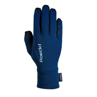 Image of Roeckl Sports Weldon Riding Gloves, Leisure Winter Navy 9.5