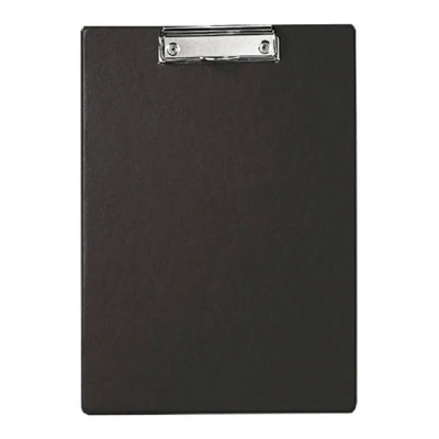 Image of MAUL Clipboard A4, Magnetic Clipboard, Neodymium Magnets Extra Strong on The Back, Attaches to Flipchart, Whiteboard and Board, Including 2 x Magnets, Black