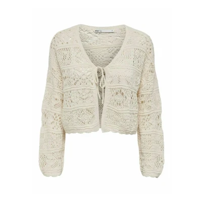 Image of ONLY ONLBEACH Female Cardigan, Cloud dancer, L