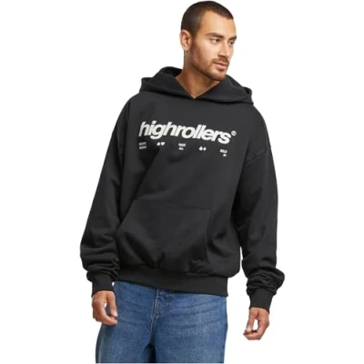 Image of Mister Tee Highrollers Hoodie, Men&#039;s, Size: XL, Black