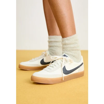 Image of Nike Sportswear Killshot Trainers, Women&#039;s, Size: 2.5, Sail/oil grey/gum yellow Leather