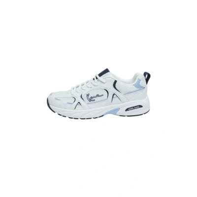 Image of Karl Kani Prime Runner Trainers White light blue, Men&#039;s, Size: 8, blue Textile