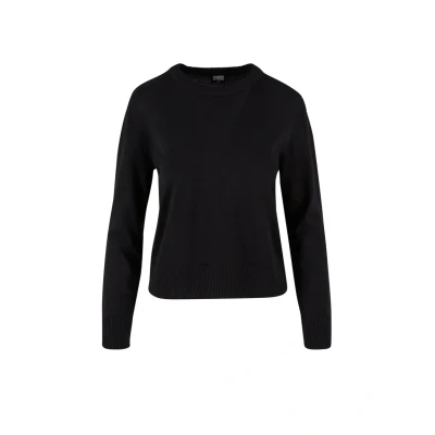 Image of Urban Classics Sweatshirt, Women&#039;s, Size: 4XL, Black