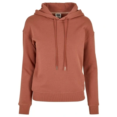 Image of Urban Classics Hoodie, Women&#039;s, Size: 3XL, Terracotta