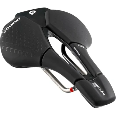 Image of Prologo Scratch M5 Space PAS Tirox Saddle, Black, 147mm
