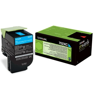 Image of Lexmark 70C2XCE Laser Toner for CS510DE Cyan