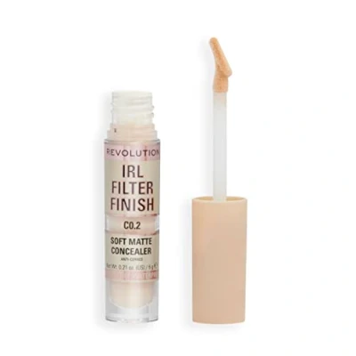 Image of Makeup Revolution IRL Filter Finish Concealer 6g (Various Shades) C0.2