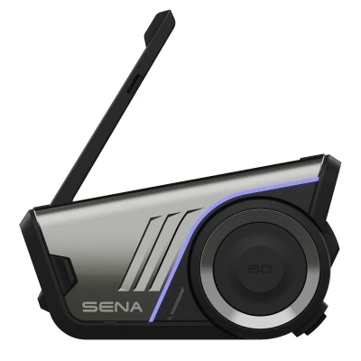 Image of Sena 60S Motorcycle Communication Headset with WAVE, Mesh, and Bluetooth Intercom, 2nd Generation SOUND by Harman Kardon, Dual Pack