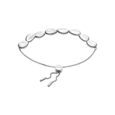 Image of Skagen ANJA Bracelet silvercoloured, Women&#039;s, Size: One Size, Silver coloured