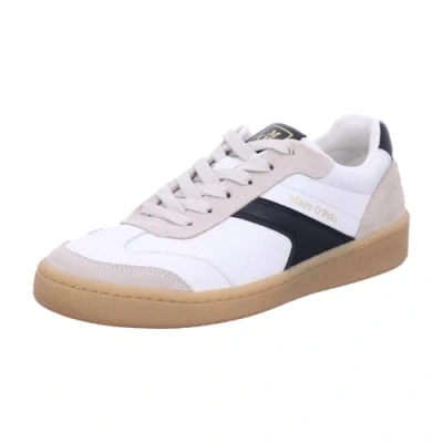 Image of Marc O&#039;Polo Court Trainers offwhite/black, Women&#039;s, Size: 3.5, Off white/black Leather
