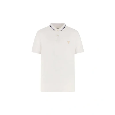 Image of Guess Polo shirt, Men&#039;s, Size: Medium, Weiß