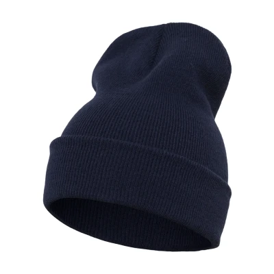 Image of Flexfit Yupoong Heavyweight LONG Beanie, Size: One Size, Navy