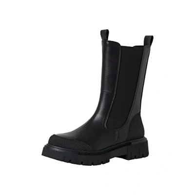 Image of Marco Tozzi Guido Maria Kretschmer Platform ankle boots, Women&#039;s, Size: 7, Black comb Synthetics