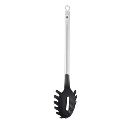 Image of Rosle Basic Line Spaghetti Spoon Stainless Steel / Silicone 31 cm
