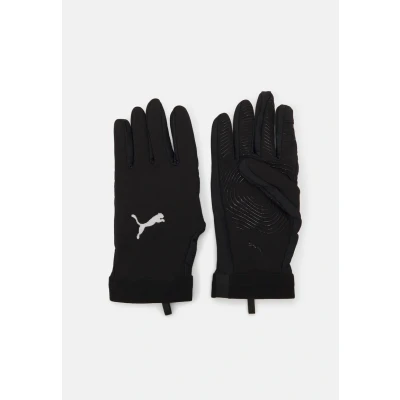 Image of Puma Individualwinterized Player Glove Unisex Goalkeeping gloves, Size: Small, Black/white