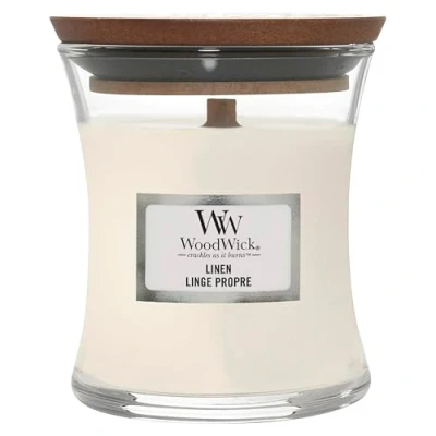 Image of WoodWick Scented Candle Mini Linen 8 cm / ø 7