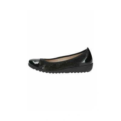 Image of Caprice Wedges, Women&#039;s, Size: 7.5, Black comb Leather