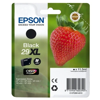 Image of EPSON Strawberry Ink Cartridge for Expression Home XP 445 Series Black, XL