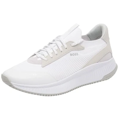 Image of BOSS SLON Trainers white, Men&#039;s, Size: 13, White shoes