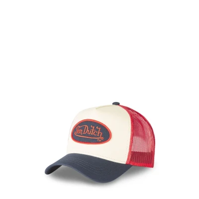 Image of Von Dutch Men&#039;s &amp; Women&#039;s Adjustable Cap, Original and Comfortable Trucker beige, One Size