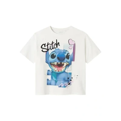 Image of Name it Nkfdiri Print Tshirt for kids, Size: 9 10y, Cloud dancer
