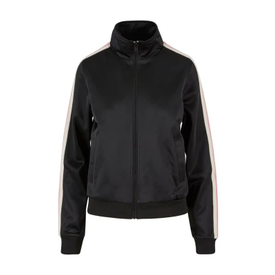 Image of Urban Classics Retro Training jacket, Women&#039;s, Size: Large, Black