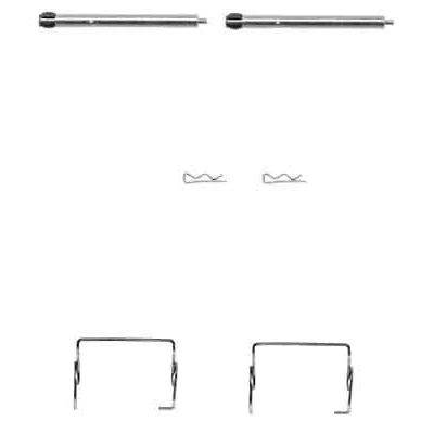 Image of Accessory Kit, disc brake pad TRW PFK371