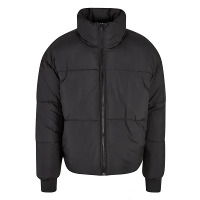 Image of Urban Classics BIG Puffer Winter jacket, Men&#039;s, Size: XXL, Black