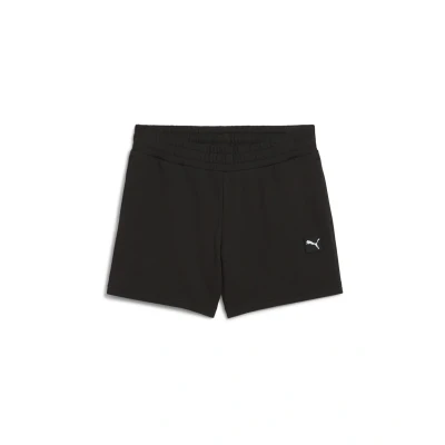 Image of Puma Elevated Midrise Sports shorts, Women&#039;s, Size: Medium, Black